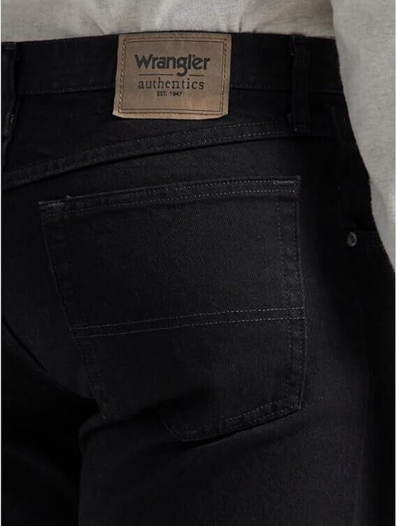 Wrangler Authentics Men Big & Tall Classic 5-Pocket Relaxed Cotton Jean, 44Wx30L