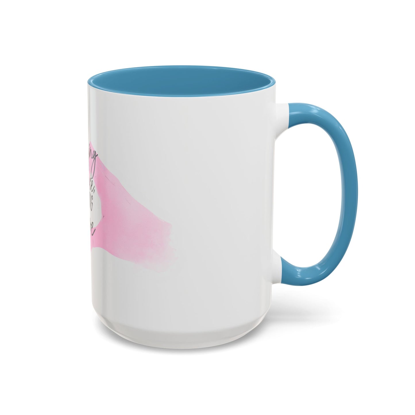 Teaching With Patience, Leading With Love Accent Coffee Mug