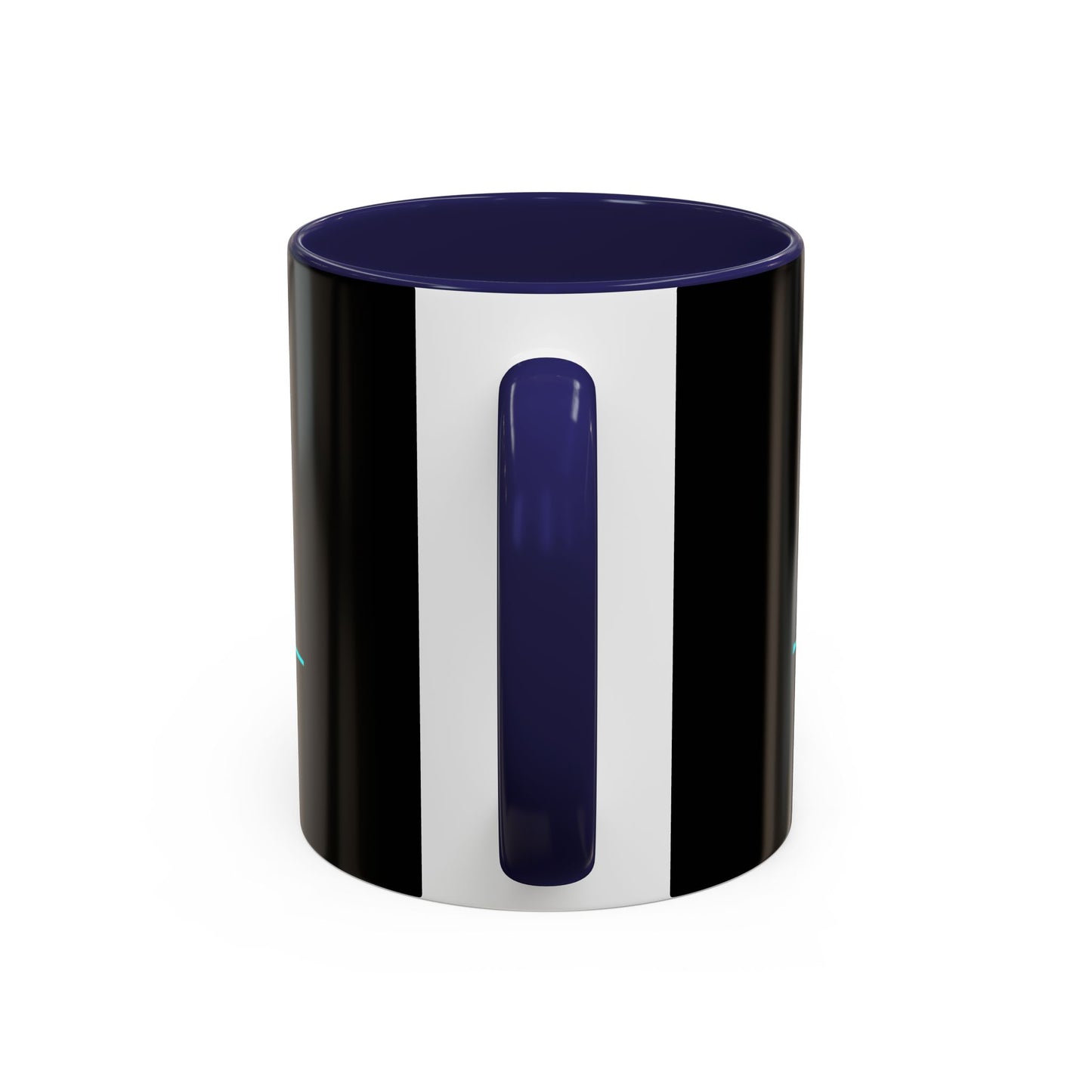 Vitals Checked. Mode Activated. Coffee Mug — Medical ECG Power Button Accent Mug (11/15oz)