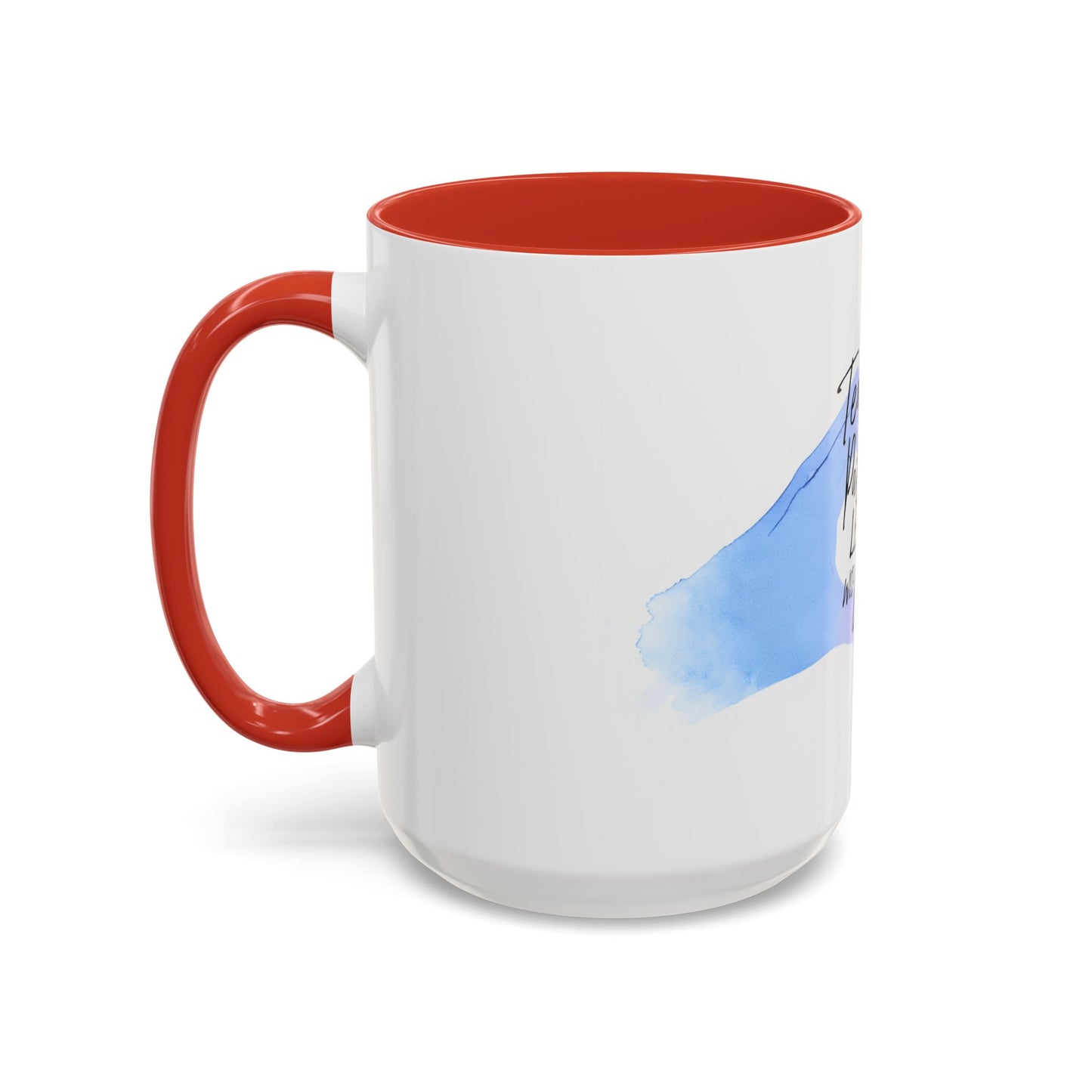 Teaching With Patience, Leading With Love Accent Coffee Mug
